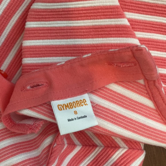 Gymboree size 8, coral and white dress - Picture 4 of 4